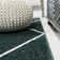 Tapis vert / blanc Bertrice