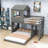 Awudi Kids Twin Over Full Wood Bunk Bed-175910010