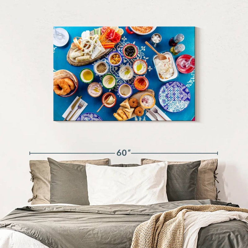 Yarlin Turkish Feast, 30" H x 45" W