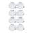 Portable Latching Cake Server Carrier Keeper 8 Container Food Storage Set