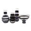 Vase de table en verre