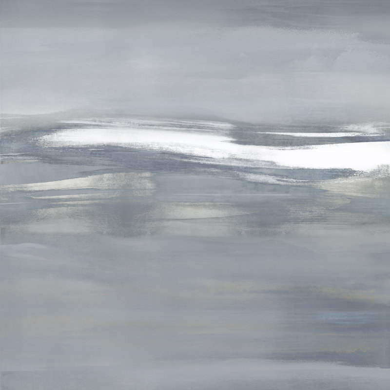 Highlight On Gray II by Jake Messina - Wrapped Canvas Art Prints, 122cm H x 122cm W x 3.8cm D, Grey