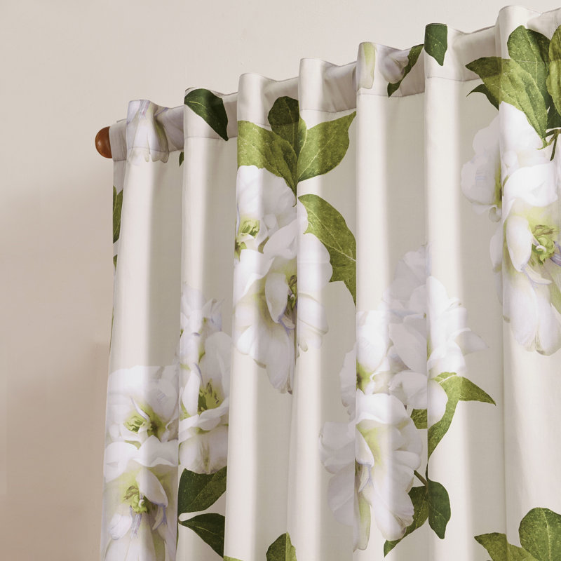 Ted Baker Gardenia Multi 50 X 84 Curtain Panel Pair (Set Of 2), 50" W x 84" L
