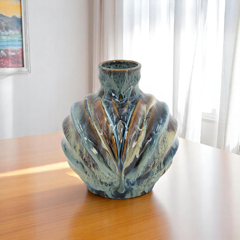 Vase de table en céramique 11 "