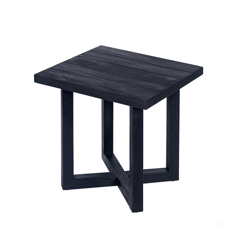 ELLA SQUARE SIDE TABLE, Black
