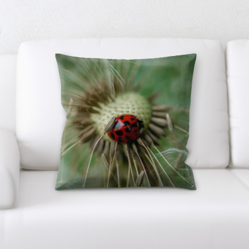 Microsuede Throw Pillow