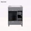Charmante armoire de salle de bain avec lavabo avec rangement abondant et design élégant-308920894