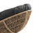 Charlcy Indoor / Outdoor Wicker Swivel Papasan Chair With Cushion-409659583