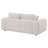 Upholstered Wide Arm Loveseat