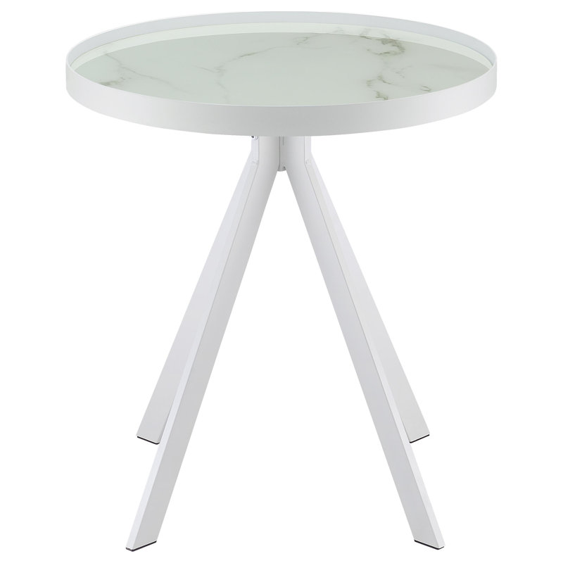 Ferguson End Table, White