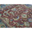 Wool Oriental Area Rug in Rust/Dark Blue