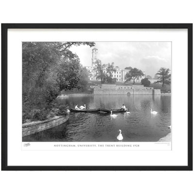 Nottingham, University, The Trent Building 1928 - Single Picture Frame Print