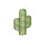 Cactus 48" H x 8" W Steel Chip Resistant Tree Bookcase