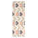 Right Away Chevron Area Rug in Ivory/Pink/Gray