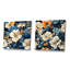 Lylou - Ensemble de 2 collages floraux carrés-101852569-101852575