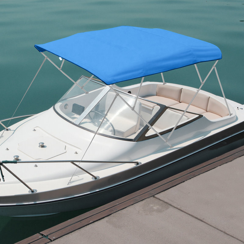 Mildew Resistant Watercraft Cover By VEVOR, 1.5cm H x 244.1cm W x 271cm D, Pacific Blue