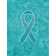 Ribbon for Ovarian Cancer Awareness 2-Sided Garden Flag