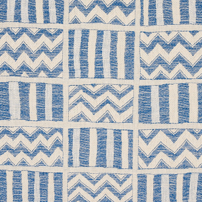 Tissu Kudu, Bleu