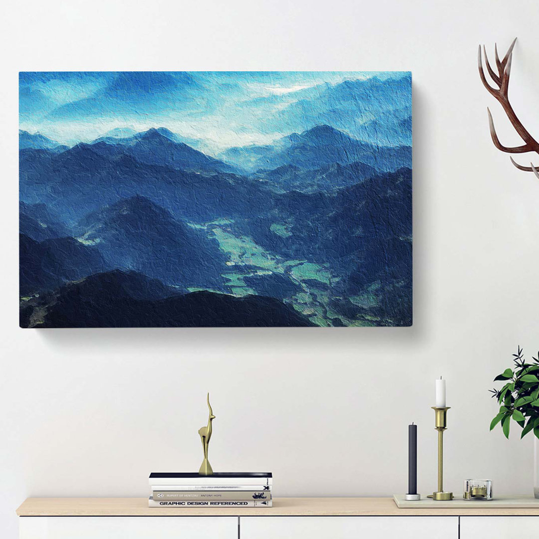 Brandenburg Alps Austria - Wrapped Canvas