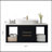 40"Floating Bathroom Vanity With Oval Ceramic Sink