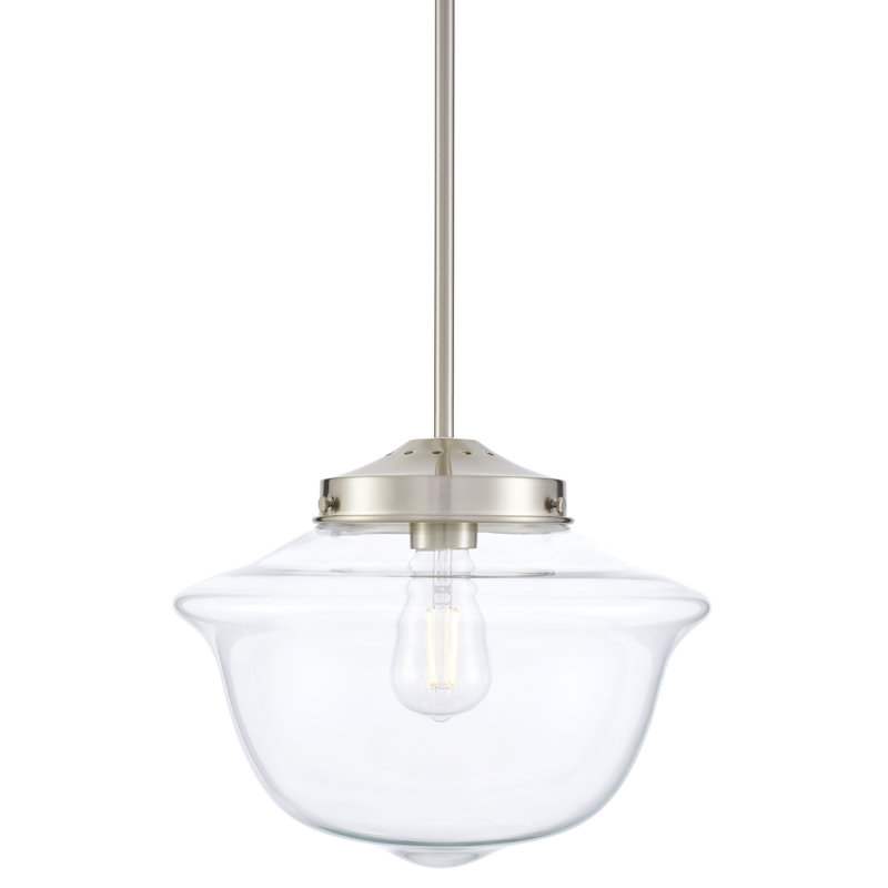 Sille 1 - Light Single Pendant, Brushed Nickel