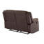 Causeuse en microfibre Global United