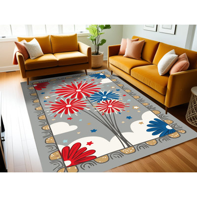 Tapis gris Canora