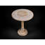 Table d'appoint sculptée en bois pour salon - Brun-1077685772