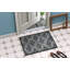 Tapis d'entrée antidérapant Adrienn Halloween Haunted House-38445249