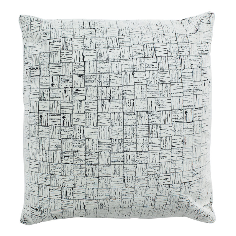 Halina Geometric Reversible Throw Pillow