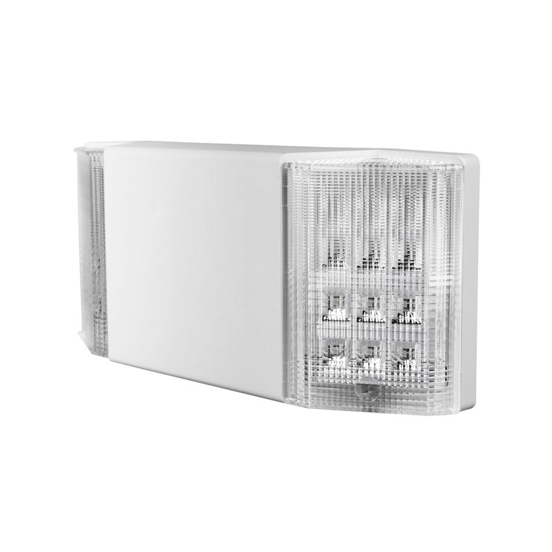 Lampe de secours compacte à DEL en plastique 2W