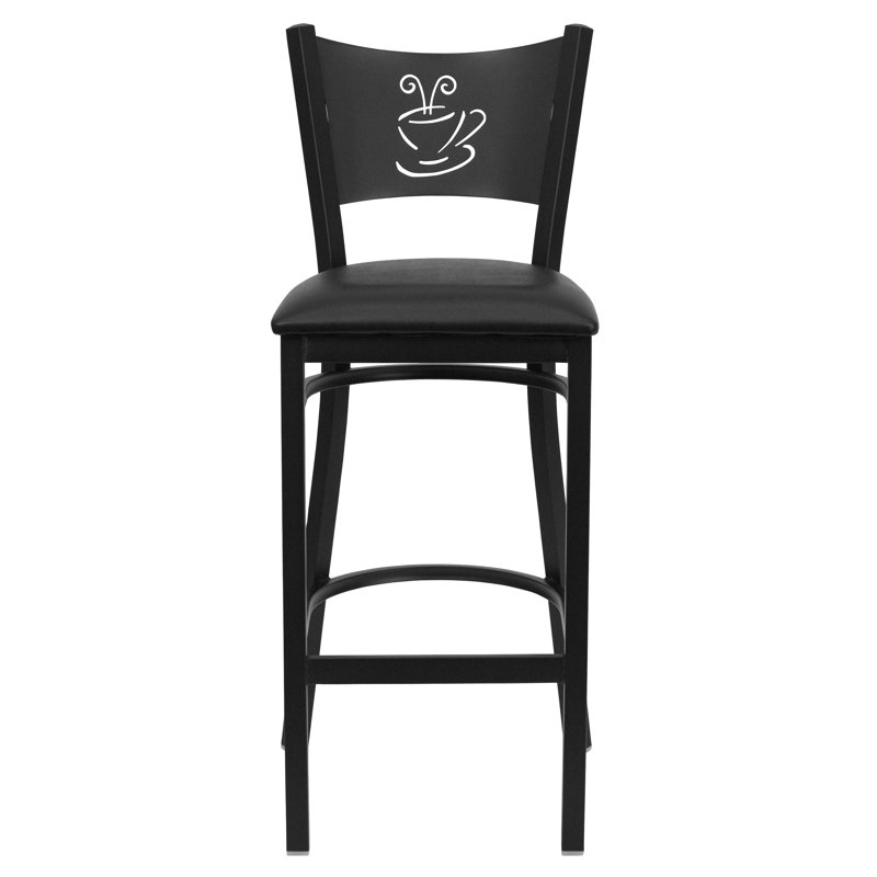 Tabouret de bar Fairmont, Noir