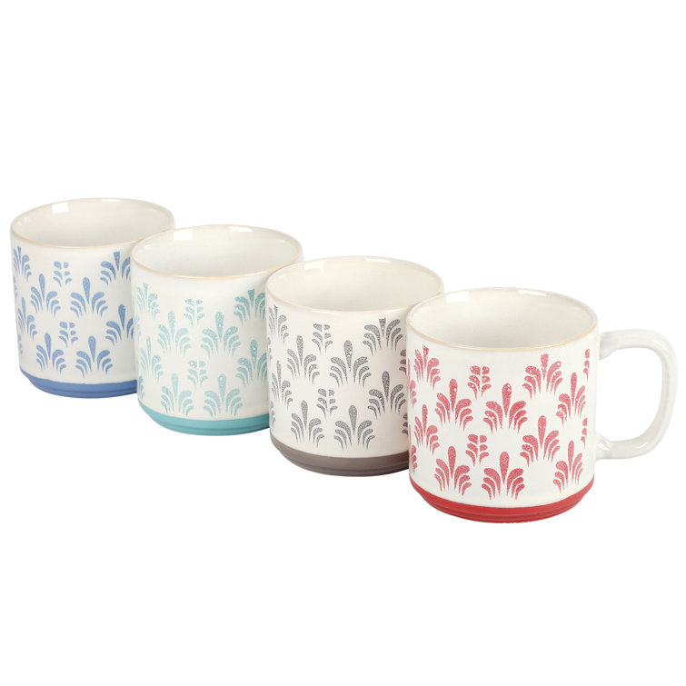 Gibson Home® Bergamo 18oz. Assorted Mug Set