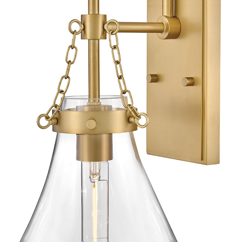 Hinkley Eloise Large Single Light Sconce, Gold