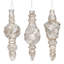 Chandelier Finial Ornament - 6 Inches Set Of 12