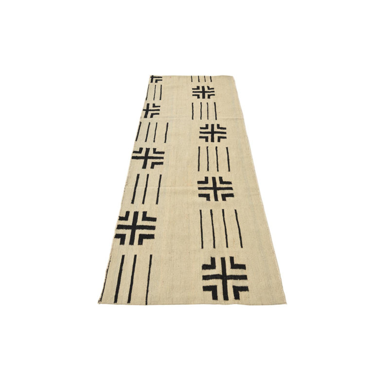 Tapis de couloir ivoire Ousley