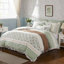 Ensemble d'édredon en percale de coton 9 pièces pour très grand lit-125333364