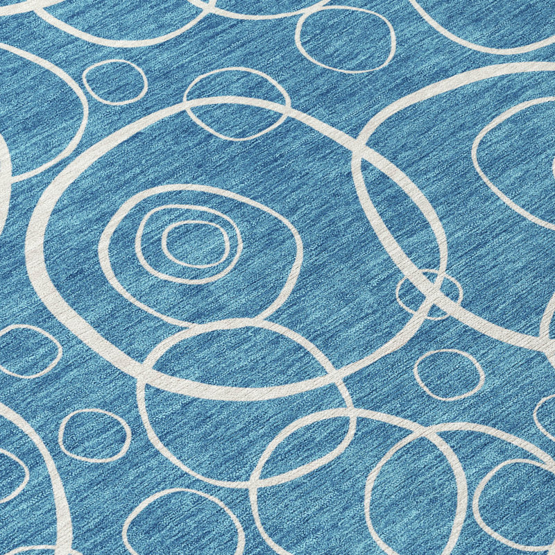Machine Washable Indoor/Outdoor Chantille ACN2407 Geometric Rug, Rectangle 3' x 5'