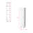 Storage Cabinet Molekeede, Laundry, White Finish
