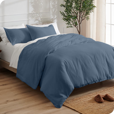 Ensemble de housse de couette en microfibre moderne et contemporain
