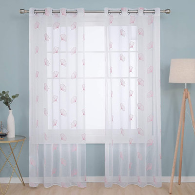 Emporia Sheer Door Curtain Pair