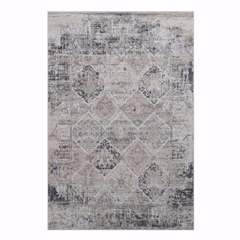 Tapis traditionnel 5 pi x 7 pi, Rectangle 5 pi 3 po x 7 pi 6 po