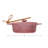 9 Inches Stoneware Brie Baker with Bamboo Canapé Spreader Knife and Reactive Glaze Design-68500759