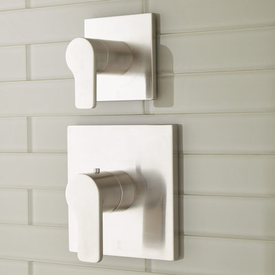Signature Hardware Hibiscus Thermostatic and Volume Control Trim and .5" Valve