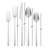 Loretta 20-Piece Stainless Steel Flatware Set-86572057