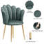 Velvet Swivel Side Chair-1037979572