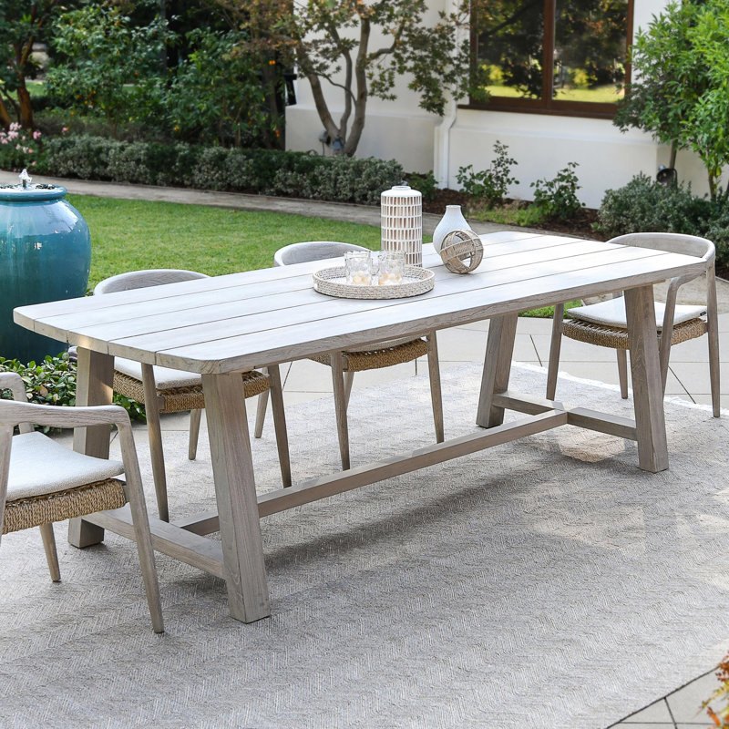 Agnes Outdoor Rectangle Teak