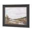 Sea View by Natali a Hand Embelished Textured Framed Art Print
