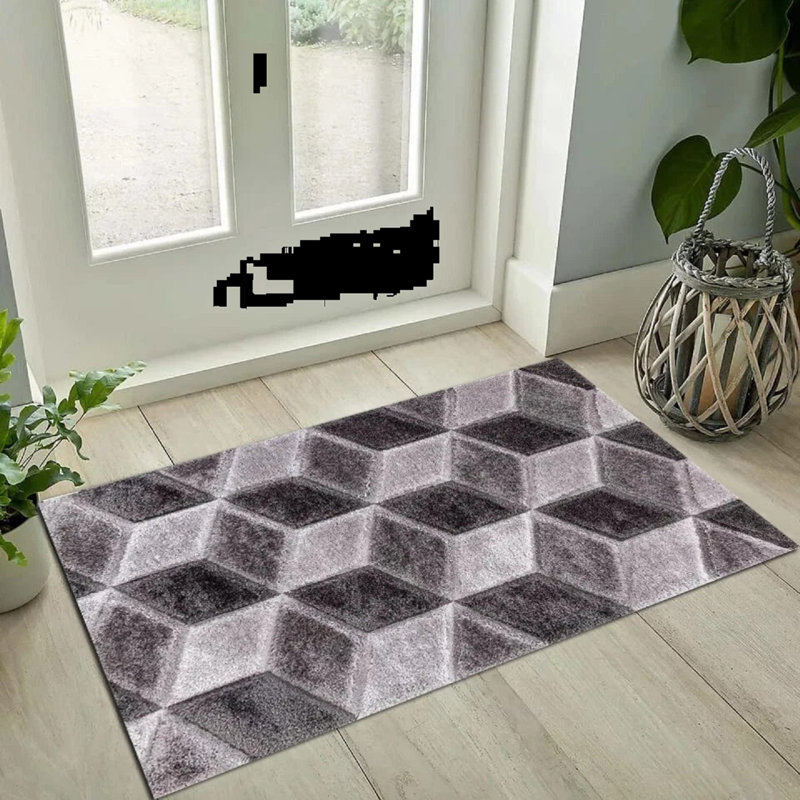 Shag Area Rug, Rectangle 160 x 230 cm