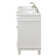 Mannie 60'' Double Bathroom Vanity with Engineered Marble Top